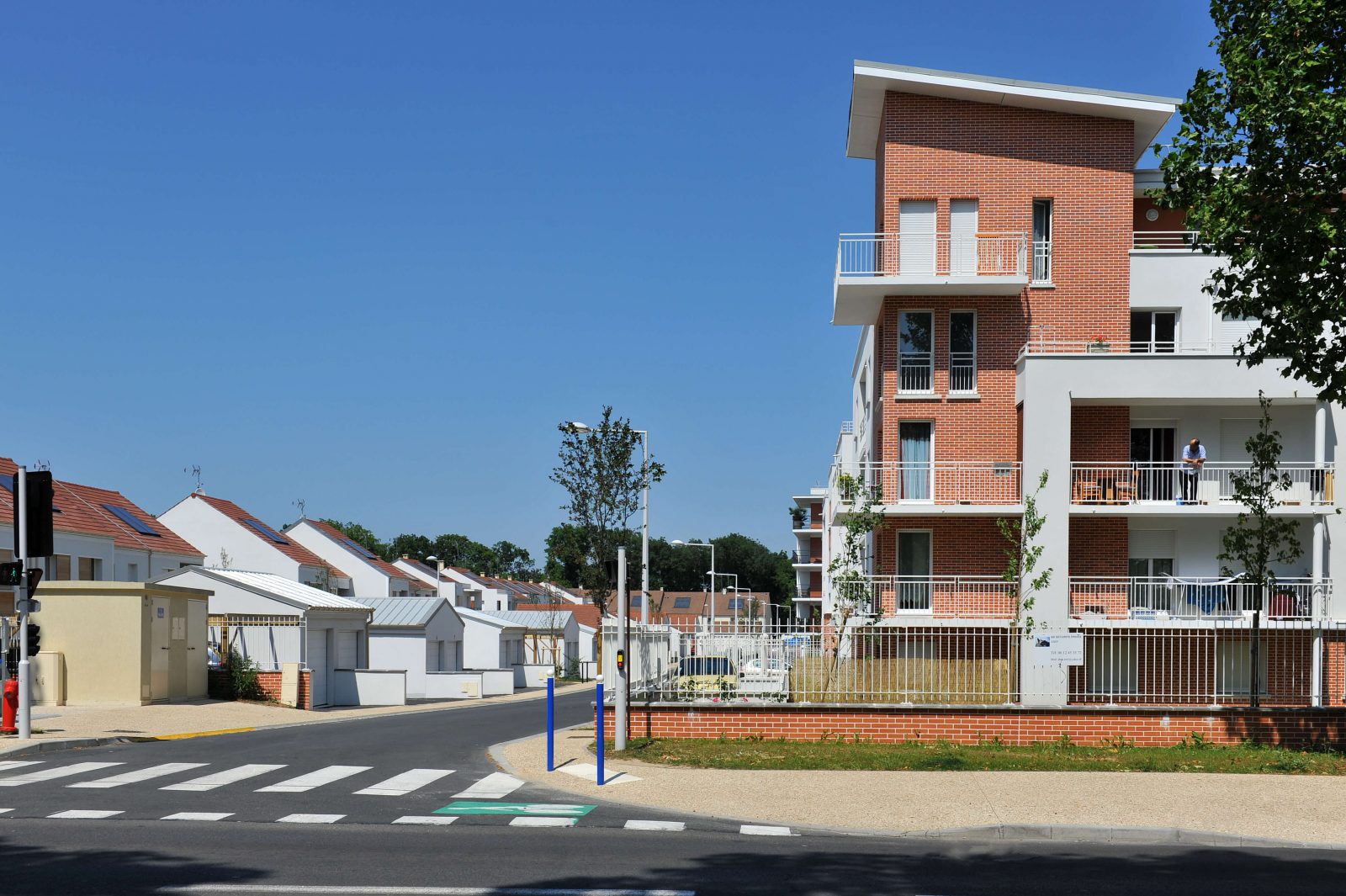 Entrée du lotissement, Photo Jean-Paul HOUDRY