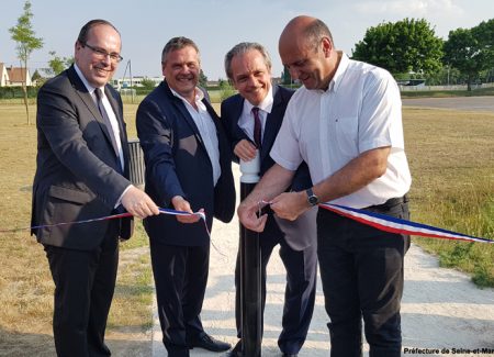 Le Parc Meckenheim inauguré au Mée-sur-Seine