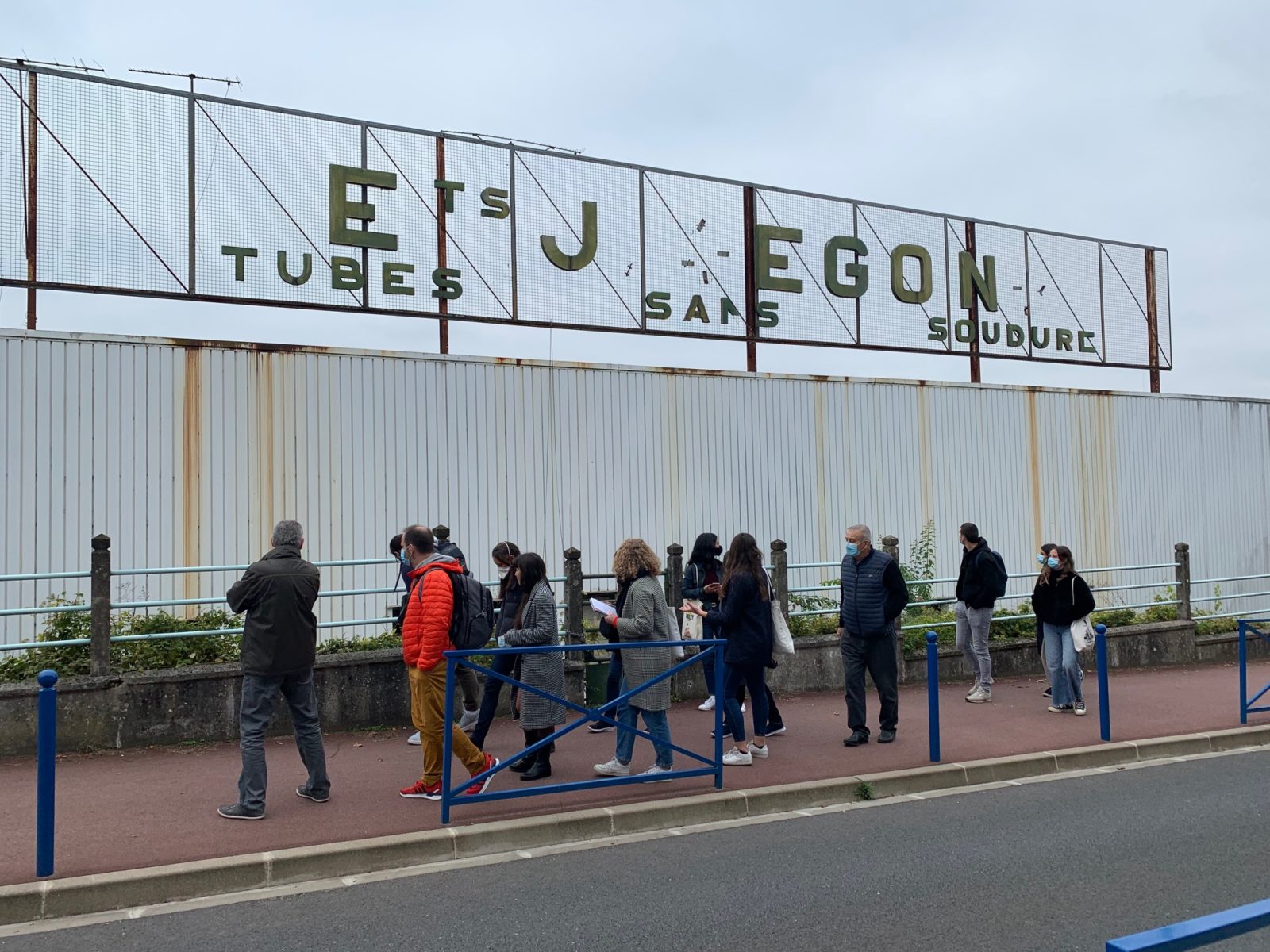 Visite sur le site de Longueville (octobre 2020)