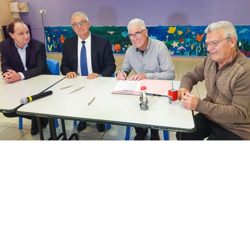 Signature du partenariat entre la SEM IdF I&T et les élus locaux (21 octobre 2021)