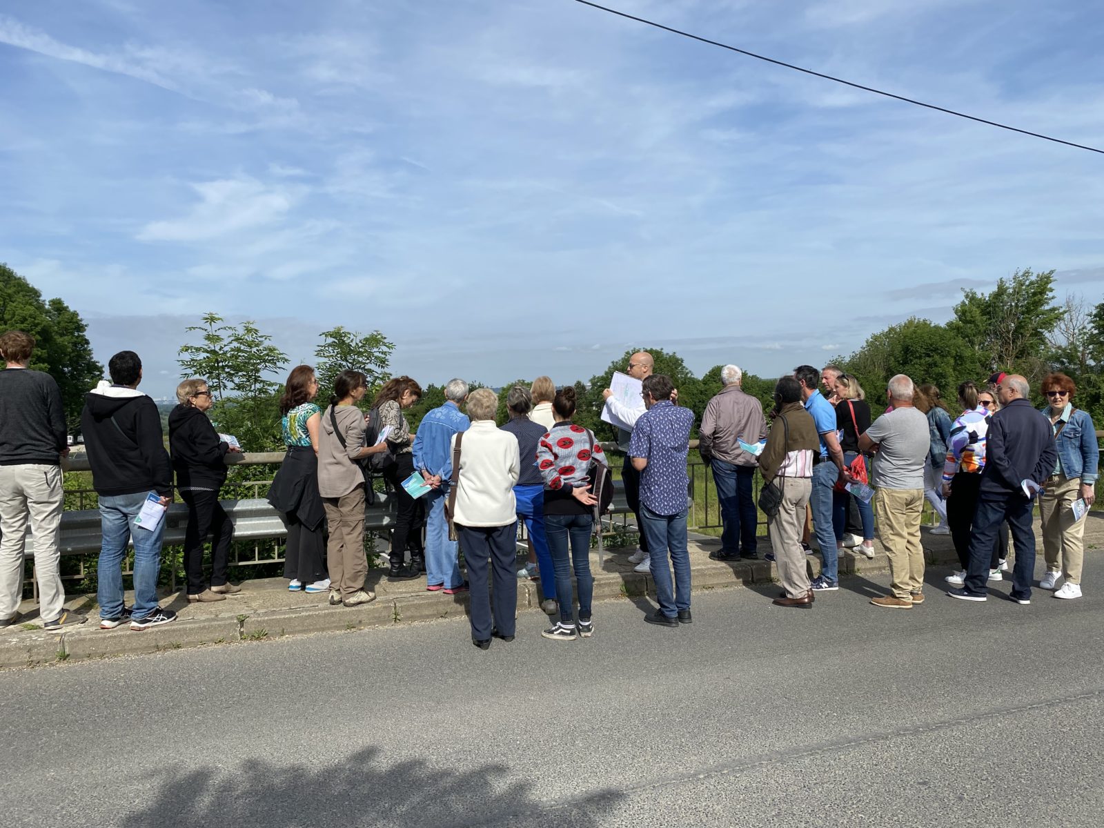 Mai 2022 : dans le cadre de la concertation, balade urbaine pour mieux appréhender le projet